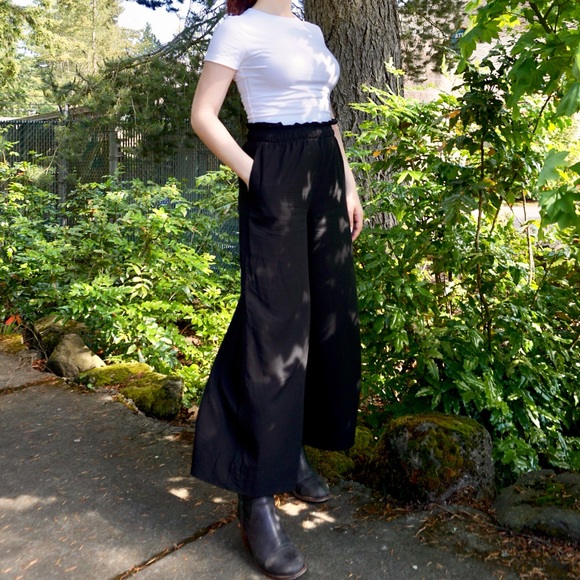 Anthropologie Wide Leg Gaucho Pants Trousers